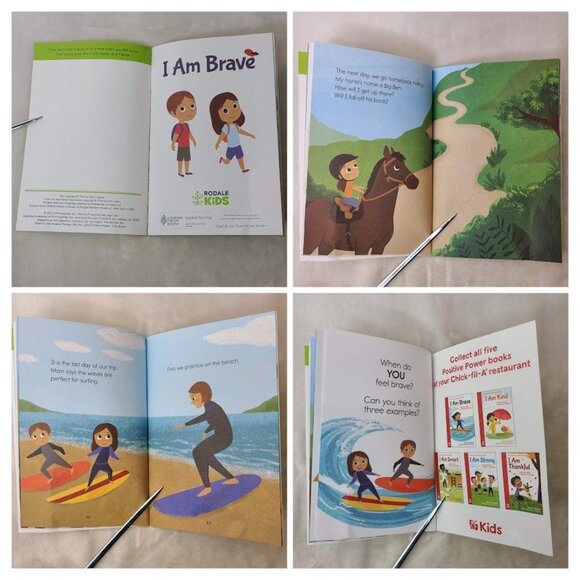 Positive Power I Am Brave Suzy Capozzi Chick-fil-A Kids Book 2018 - Picture 7 of 7